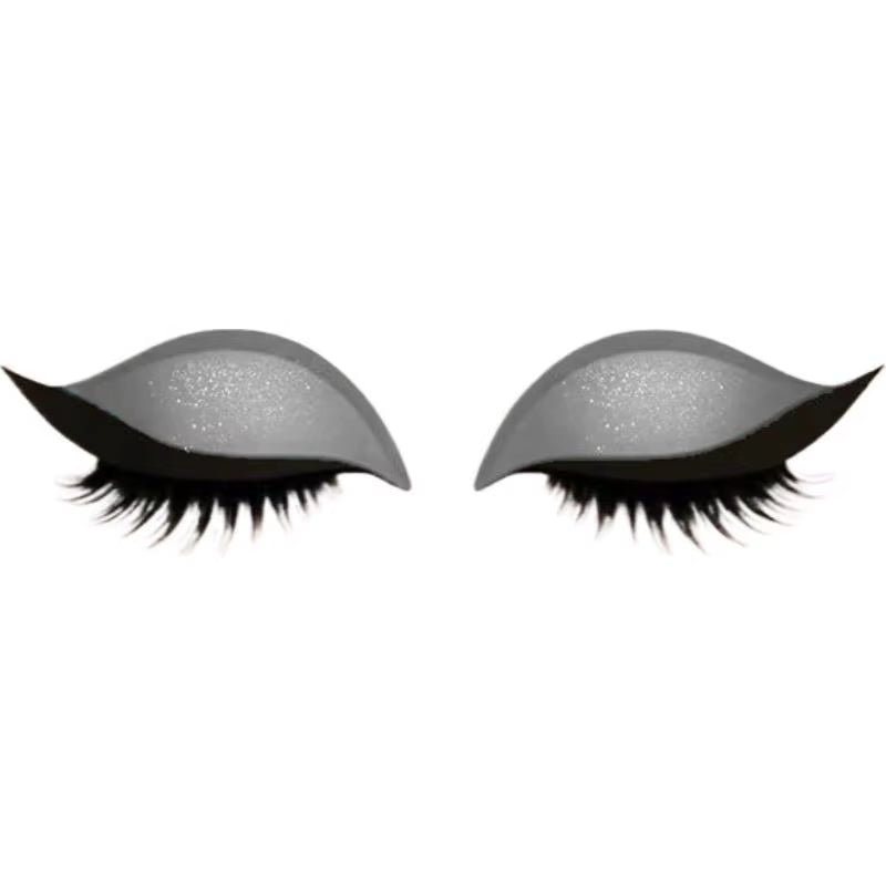 Reusable Eyelid and Eyelash Stickers Atural Eye Fake Lashes for Women'S Make up Lazy Eye Shadow Eyelash Patch Lazy Makeup Tool