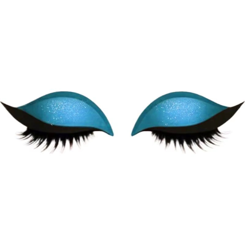 Reusable Eyelid and Eyelash Stickers Atural Eye Fake Lashes for Women'S Make up Lazy Eye Shadow Eyelash Patch Lazy Makeup Tool