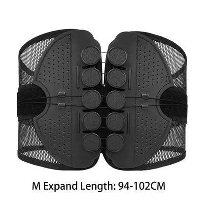 Lumbar Intervertebral Disc Support Compression Rope Support Waist Support Breathable Mesh Posture Corrector for Waist Protection