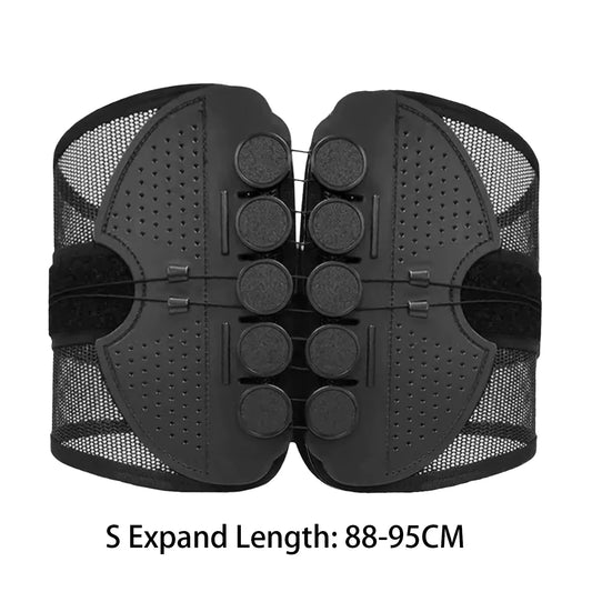 Lumbar Intervertebral Disc Support Compression Rope Support Waist Support Breathable Mesh Posture Corrector for Waist Protection